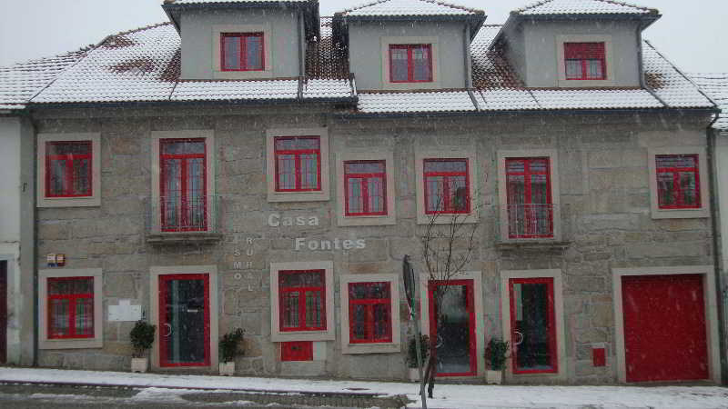 Hotel Casa Fontes Pedras Salgadas Exterior foto